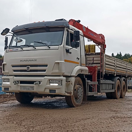 КМУ 10/7
на шасси КАМАЗ