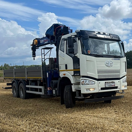 КМУ 10/7
на шасси FAW