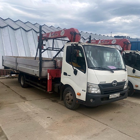 КМУ 3/3
на шасси HINO 